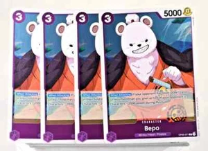 OP05-071 Bepo (R) Awakening of the New Era One Piece CCG x4 Juego Casi Nuevo Inglés - Imagen 1 de 1