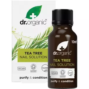 Dr Organic Tea Tree Nail Solution 10ml - Picture 1 of 8