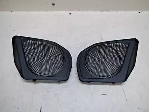Pair Of OEM Harley-Davidson Road Glide Black Factory Grills FREE SHIPPING - Picture 1 of 8