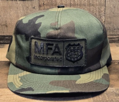 Sombrero de camionero MFA de colección parche a presión gorra camuflaje productos K hechos en EE. UU. Foto 1 de 4