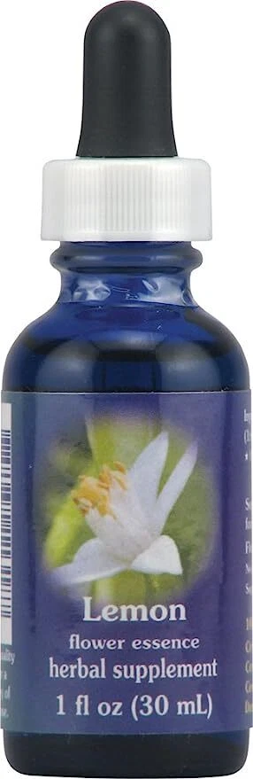 Flower Essence Services cuentagotas suplementos herbales, limón, 1 onza Foto 1 de 1