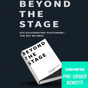 Libro de fotos documental Beyond The Stage BTS: The Day We Meet y productos oficiales disponibles - Imagen 1 de 6
