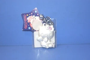 SANRIO Hello Kitty Sternbild Schlüsselhalter Krebsfigur mit Glocke Engel Kätzchen - Bild 1 von 5