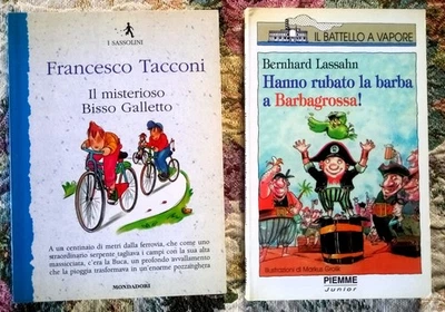 Lotto 2 libri per ragazzi HANNO RUBATO LA BARBA A BARBAGROSSA + BISSO GALLETTO - Immagine 1 di 4