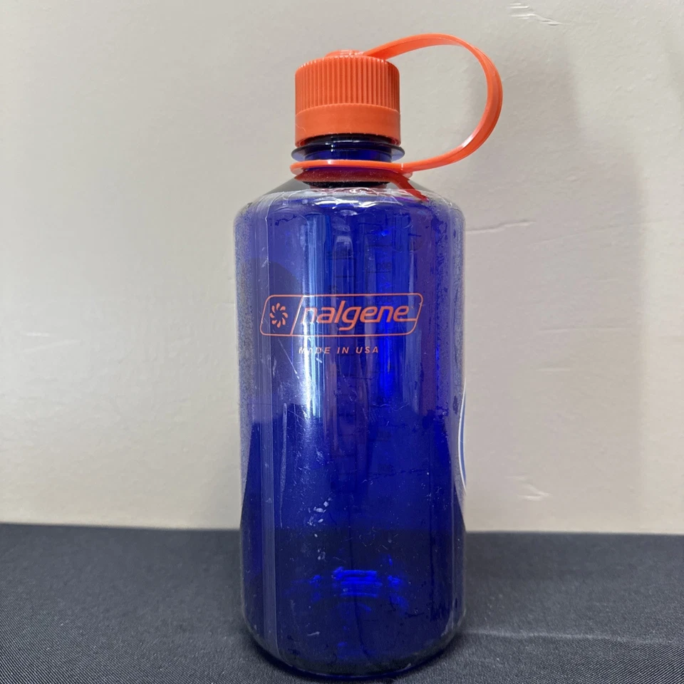 Nalgene Sustain 32 унц. Бутылка для воды с узким горлышком. Periwinkle Sustain новый с Ярлыками - Изображение 1 из 4