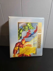 MARVEL METALL SAMMLERBINDER 1995 (beschädigt) - Bild 1 von 9