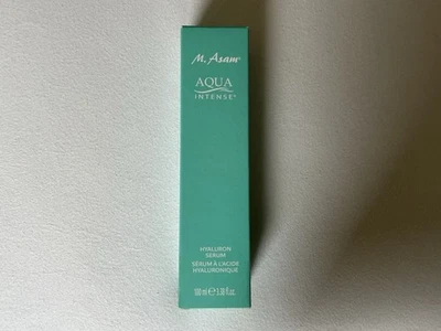 M. Asam Aqua Intense Hyaluron Serum, Intensive Feuchtigkeit und Pflege 100ml NEU - Bild 1 von 2