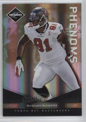 2011 Panini Limited Phenoms Spotlight Gold /25 Da'Quan Bowers #162 Rookie RC - Image 1 of 2