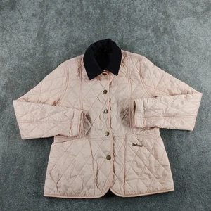Barbour Jacke Damen Medium rosa Sommer Liddesdale gesteppt leicht  - Bild 1 von 13