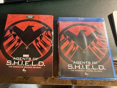 New Marvel's Agents of S.H.I.E.L.D. Season 2 Blu-ray Disc With Slip Cover Shield Foto 1 de 2