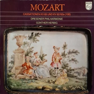 Mozart – Cassationen KV 63 e KV 62/62a (100) / Günther Herbig - LP - Foto 1 di 3