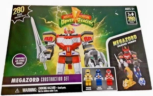 Mighty Morphin Power Rangers Megazord Set Costruzioni 280 Pezzi 3 Minifigure - Foto 1 di 6