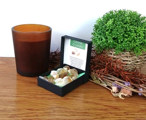 35g natürliche Citrin Kristalle Chakra Reiki Heilung Sammlerstück Präsentationsbox - Bild 1 von 12