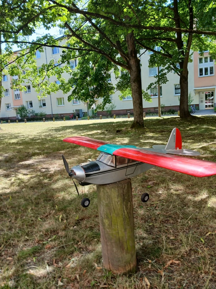 Mini Satyr Old Timer Modellflugzeug – Ready 2 Fly – 1,2 m Spannweite – mit Servo - Bild 1 von 2