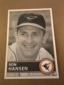 Ron Hansen Baltimore Orioles Team Issued Postcard Sized Photo - Picture 1 of 2