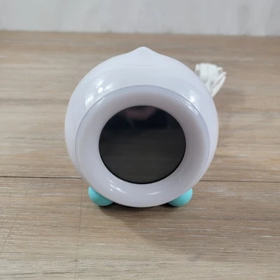 Little Hippo KHAC-01-BLU Blanco Redondo Reloj Despertador Dormir Despertador Sonido Luz Siesta Foto 1 de 4