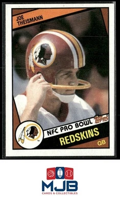 1984 Topps Joe Theismann #390 - Image 1 of 2