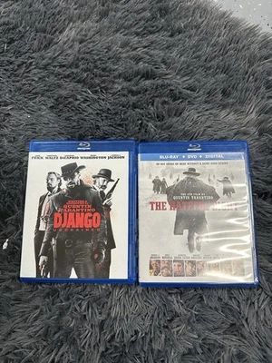 Django Unchained (Blu-ray) + The Hateful Eight Blu Ray - Image 1 of 3