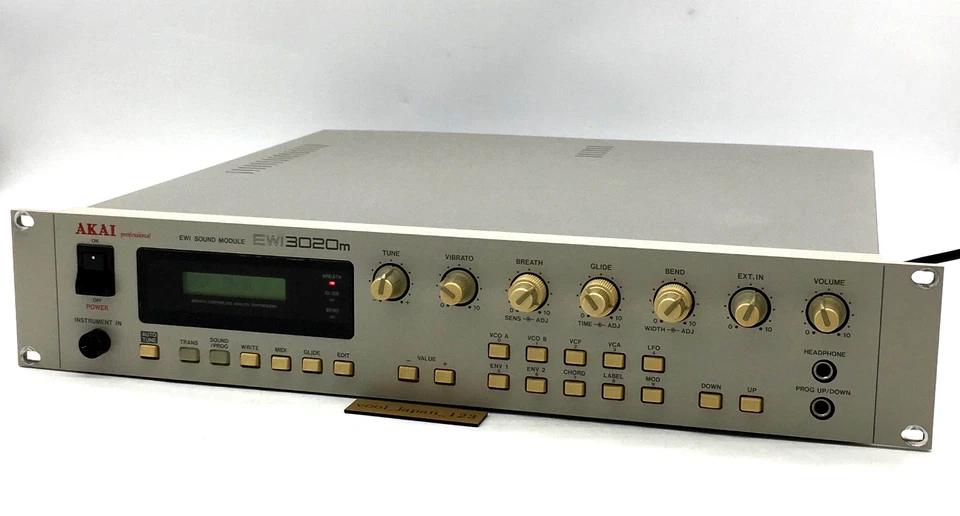 AKAI EWI3020m Soundmodul Analog Modular Wind Synthesizer funktioniert getestet - Bild 1 von 4