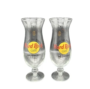 SAN FRANCISCO CA EE. UU. Hard Rock Café Hurricane Glass Save Planet Logo De colección KC - Imagen 1 de 9