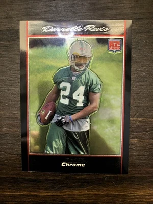 2007 Bowman Chrome #BC10 Darrelle Revis Rookie Card RC New York Jets Centered - Image 1 of 4