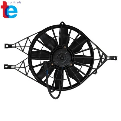 For Dodge Dakota 2000-04 Durango Engine Radiator Cooling Fan w/ Shroud Assembly Foto 1 de 4
