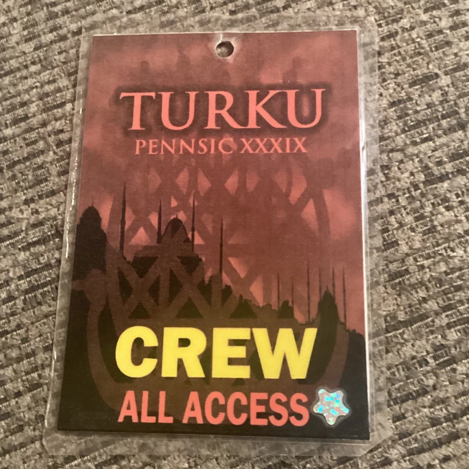 Pase de tripulación de acceso completo TURKU PENNSIC XXXIX Foto 1 de 1
