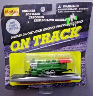 MAISTO ON TRACK DIECAST & PLASTIC 0-6-0 STEAM SWITCHER OLE #98 - Image 1 of 3