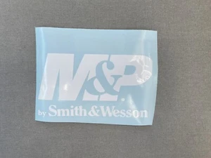 M & P BY SMITH & WESSON LOGO GUN DECAL  For Cars, Safes Customize Your Color - Picture 1 of 7