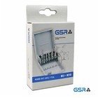GSR Gewindeschneider Kombi Bit M3-M10 HSS Bohrer Gewindebits Gewindebohrer 7-tlg