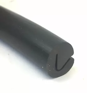 Lambretta Series 1 2 3 Li GP SX TV Black Leg Shield Rubber - Picture 1 of 1