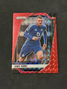 2024-25 Prizm Premier League Red Mosaic Prizm Jamie Vardy #269 - Picture 1 of 2