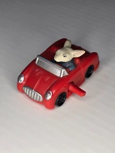 Wendy's Stuart Little 2 Little Red Wind-Up Car Vintage Kids Meal Toy 2002 - Picture 1 of 10