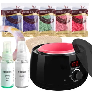 Wachsgerät Set Wachswärmer Wachs Erhitzer 500gWachs Bohnen Haarentfernung Waxing - Bild 1 von 14