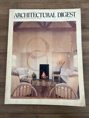 Vintage Architectural Digest Magazine May 1979 Interior Design 70s Home Decor - Image 1 of 4