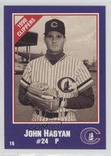 1990 Cracker Jack Columbus Clippers Police John Habyan #16
