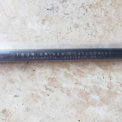 New $400 KBS Ltd Ed. Black TD70 CAT4 X Flex 3 Wood Titleist TSi1/2/3/4 Frwy - Image 1 of 4