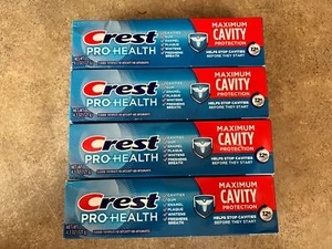 4-PACK CREST PRO-HEALTH MAXIMUM CAVITY PROTECTION 4.3 OZ EXP10/25 ULCB-6 - Picture 1 of 4