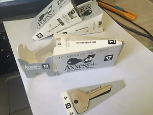 Axxess # 10 Key Keys Blank Assortment BOX OF 75 Locksmith Hardware Key shop - Picture 1 of 3
