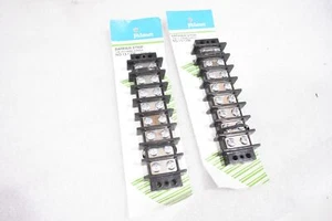 PHILMORE 13-1708 TERMINAL BLOCK BARRIER STRIP, 75A, 10-14AWG, 8-POLE - Picture 1 of 4