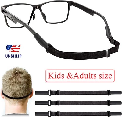 Soporte ajustable para gafas de sol 3 piezas correas gafas deportivas correa retenedor para gafas Foto 1 de 4