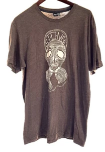 Volcom Stoned Brown Shirt - Youth Against Establishment XL - Picture 1 of 6