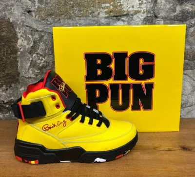 EWING 33 HI x BIG PUN Yellow/Black/Red 1BM02602-704 New In Box - Image 1 of 4