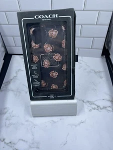 Coach Case Dreamy Peony Clear Glitter iPhone 11 Pro Rose Gold Floral Flowers NEW - Photo 1 sur 2