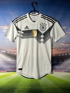 Germany Team Jersey Authentic Home Football Soccer Shirt Adidas Men Size XS - Picture 1 of 10