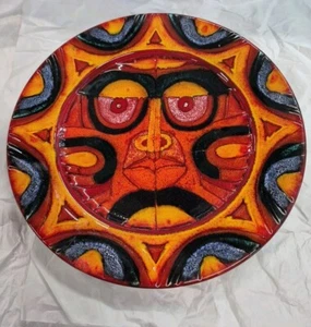Poole pottery Sun God Alan White 2006 Displays Well As Found No Reserve Offers - Picture 1 of 5