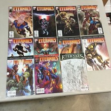 Eternals 1-9 Complete Set + Annual 1 + Sketchbook 2008 (ET03) READ DESCRIPTION
