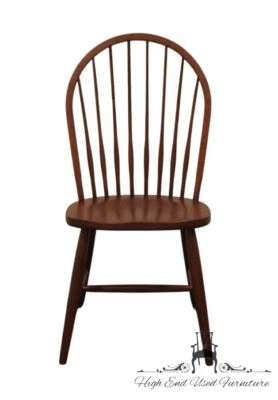 Silla lateral de comedor Windsor con respaldo ethan allen nueva colección Impresiones 24-6600 Foto 1 de 4