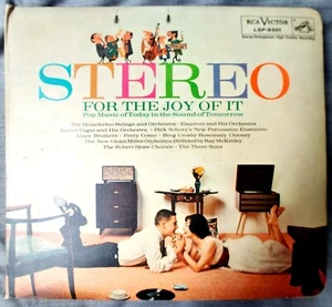 DELUXE 10-LP BOOK: Stereo For The Joy Of It--Pop Music Of Today RCA VICTOR, 1959 - Picture 1 of 11