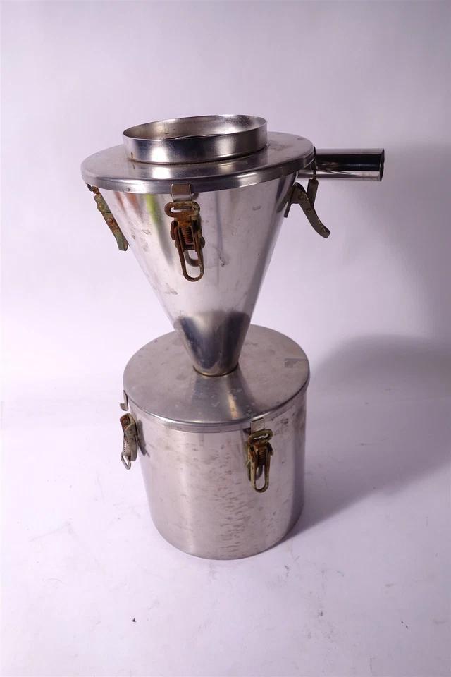 Stainless Steel Cyclone Cyclonic Separator with Stainless Catch Container - Image 1 of 4